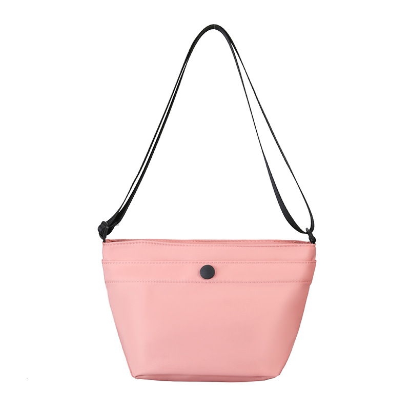 Bolsa pequeña bolsa de mensajero de las mujeres all-matching ins mini bolsa de tela de nylon impermeable bolso de hombro simple coreano UJIA misma bolsa de estilo