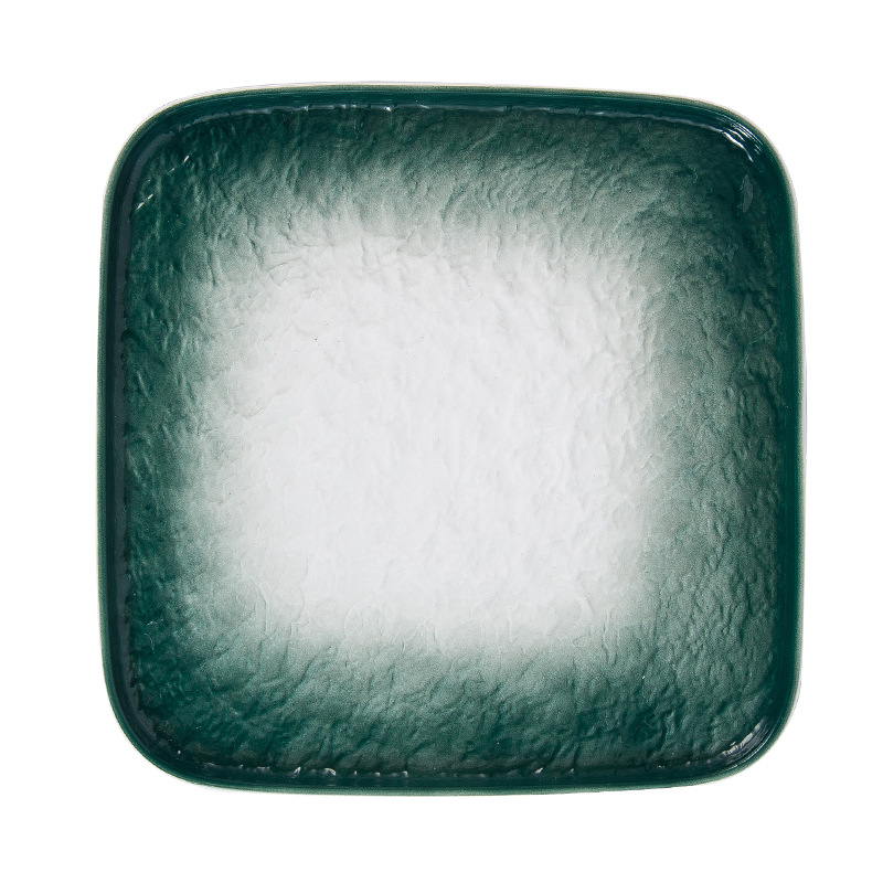 Nórdico ins placa de cerámica hogar creativo plato dumpling plato restaurante plato occidental postre plato personalizado Hotel vajilla