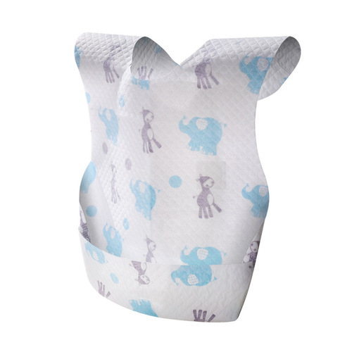 Dora Dobu Cartoon Portable Bib Baby Disposable Rice Pocket 10 Pieces Disposable Bib 6222