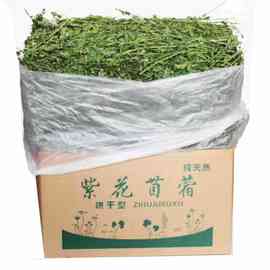 苜蓿草紫花饲料幼兔兔子草龙猫荷兰猪牧草兔粮苜宿草幼兔饲养