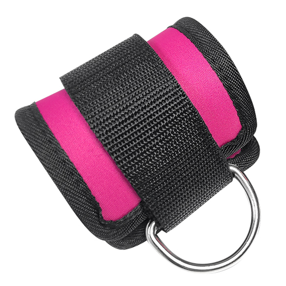 Correa para el tobillo taekwondo entrenamiento de fuerza en las piernas Equipo de Protección deportiva cinturón de soporte de peso Anillo de pie pórtico hebilla de pie mancuerna