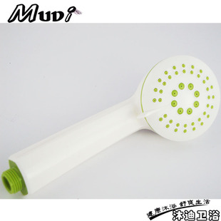[Mudi Bathroom] 318-Two-Function White Gentle Rain Shower Head