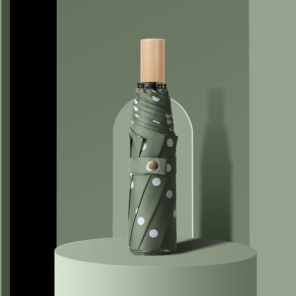 Open a small wooden handle for dot vinyl green green