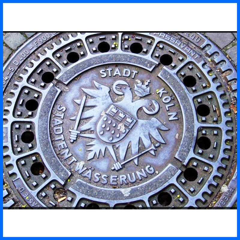 厂家供应  球墨铸铁艺术井盖 重型铸铁污水井盖