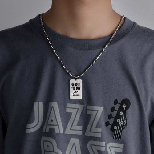 Men's Trendy Necklace, Personalized, Versatile, Niche Design Titanium Steel Sweater Chain, Couple's Necklace Pendant, Ins Cool Style