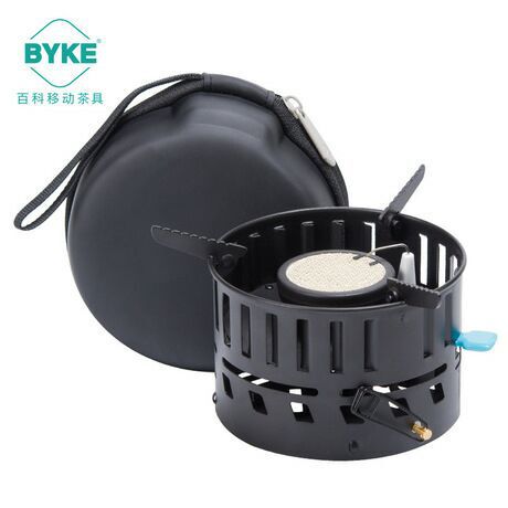 Encyclopedia Portable Tea Set Portable Gas Stove Outdoor Windproof Picnic Stove Self-driving Camping Cookware Small Stove Head Encyclopedia Portable Tea Set Portable Gas Stove Outdoor Windproof Picnic Stove Self-driving Camping Cookware Small Stove Head