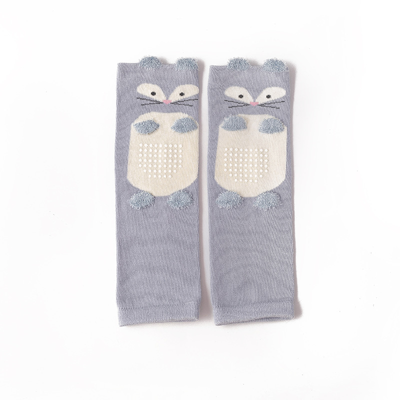 Primavera Nuevo Bebé sobre la rodilla calcetines de dibujos animados zorro dispensación largo bebé gateando vaina sobre la rodilla calcetines de bebé