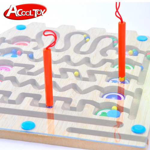 Children's Magnetic Maze Toy, Magnetic Pen Maze, Parent-Child Interactive Game, Early Childhood Educational Toy, Wholesale