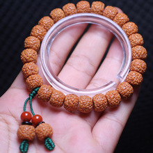 单圈龙鳞纹金刚菩提佛珠手串男女情侣款手链配南红 小金刚菩提