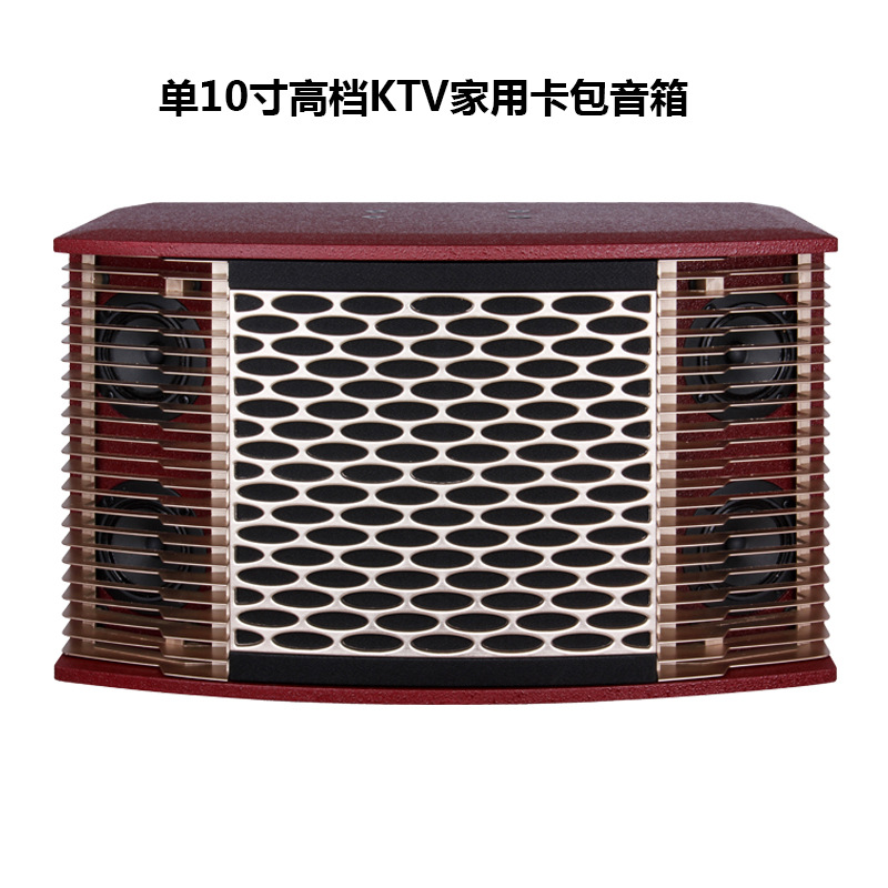 Titular de la tarjeta Altavoz profesional individual de 10 pulgadas multi-función de audio de la familia KTV karaoke casa privada Sala de Conferencias bar