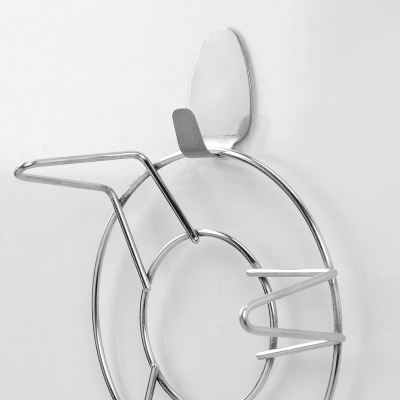 haodex多用粘钩门后免钉黏贴挂钩墙壁上活动钥匙挂钩|ms