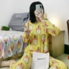S yellow ice cream long set