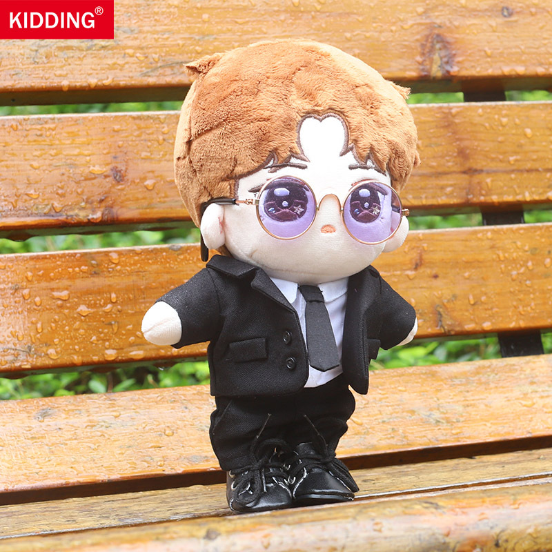 En stock estilo de la celebridad a rayas camiseta ropa pantalones 20cm traje 20cm muñeca ropa Exo muñeca