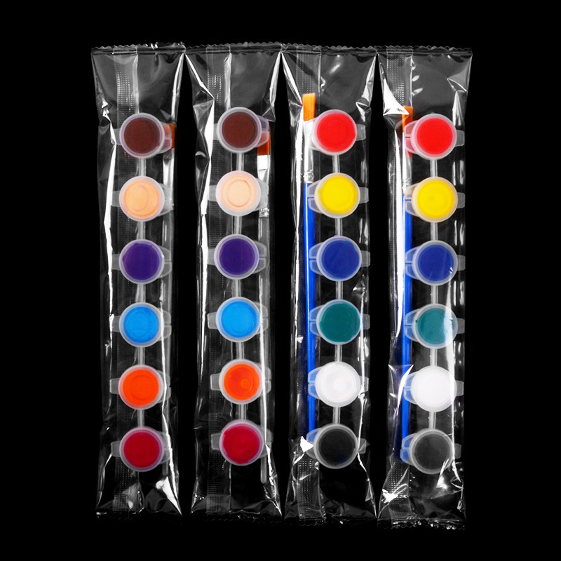 子供絵画3mlアクリル顔料セット石膏凧彩色絵の具連体diy彩色アクリル絵の具|undefined