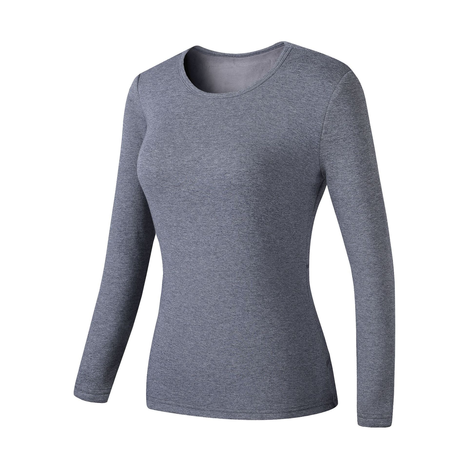 Top gris Mujer