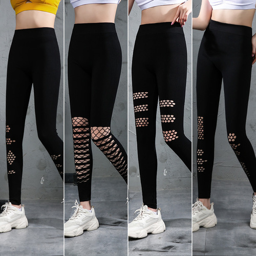 Outerwear Women's Spring and Autumn Fat Girl Modal Leggings, Large Size 9-inch Ankle Pants for Plus Size Women, 200 lbs