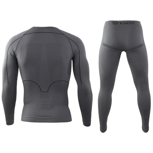 ESDY outdoor new sports knitted thermal underwear training and fitness No. 2 seamless underwear A201