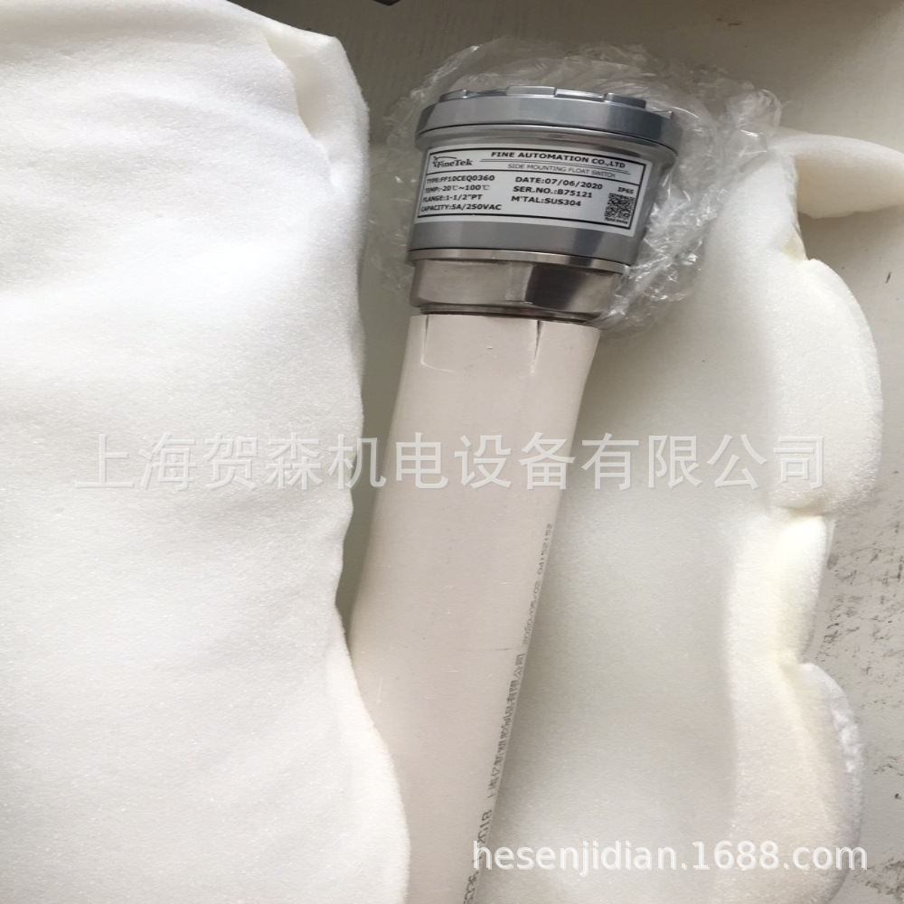 供应台湾凡宜FINETEK液位开关 FF10CEQ0360
