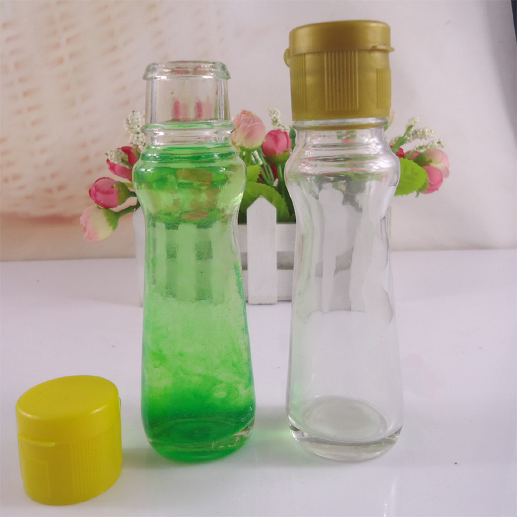 厂家直销70毫升花椒油调味瓶 芝麻油香油辣椒油玻璃瓶