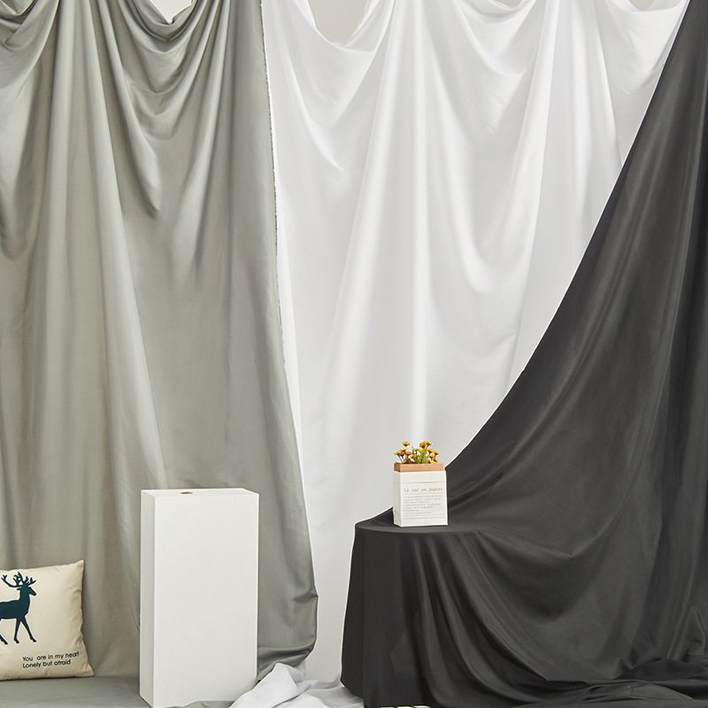 Suitable for Photographing Props ins Nordic Style Internet Celebrity Live Selfie Background Cloth Pure Black and White Gray Photographing Model Children Suitable for Photographing Props ins Nordic Style Internet Celebrity Live Selfie Background Cloth Pure Black and White Gray Photographing Model Children