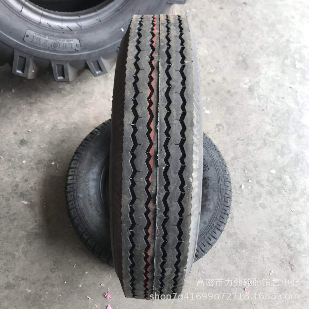 600-14三轮车轮胎水曲羊角花纹农用轮胎轻卡轮胎重载耐磨600-14