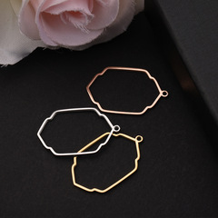 New stainless steel cool style irregular temperament pendant earrings for women earrings jewelry accessories