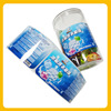 Daily necessities sealing non -dry glue label transparent PVC QR code color laundry liquid laser cartoon stickers
