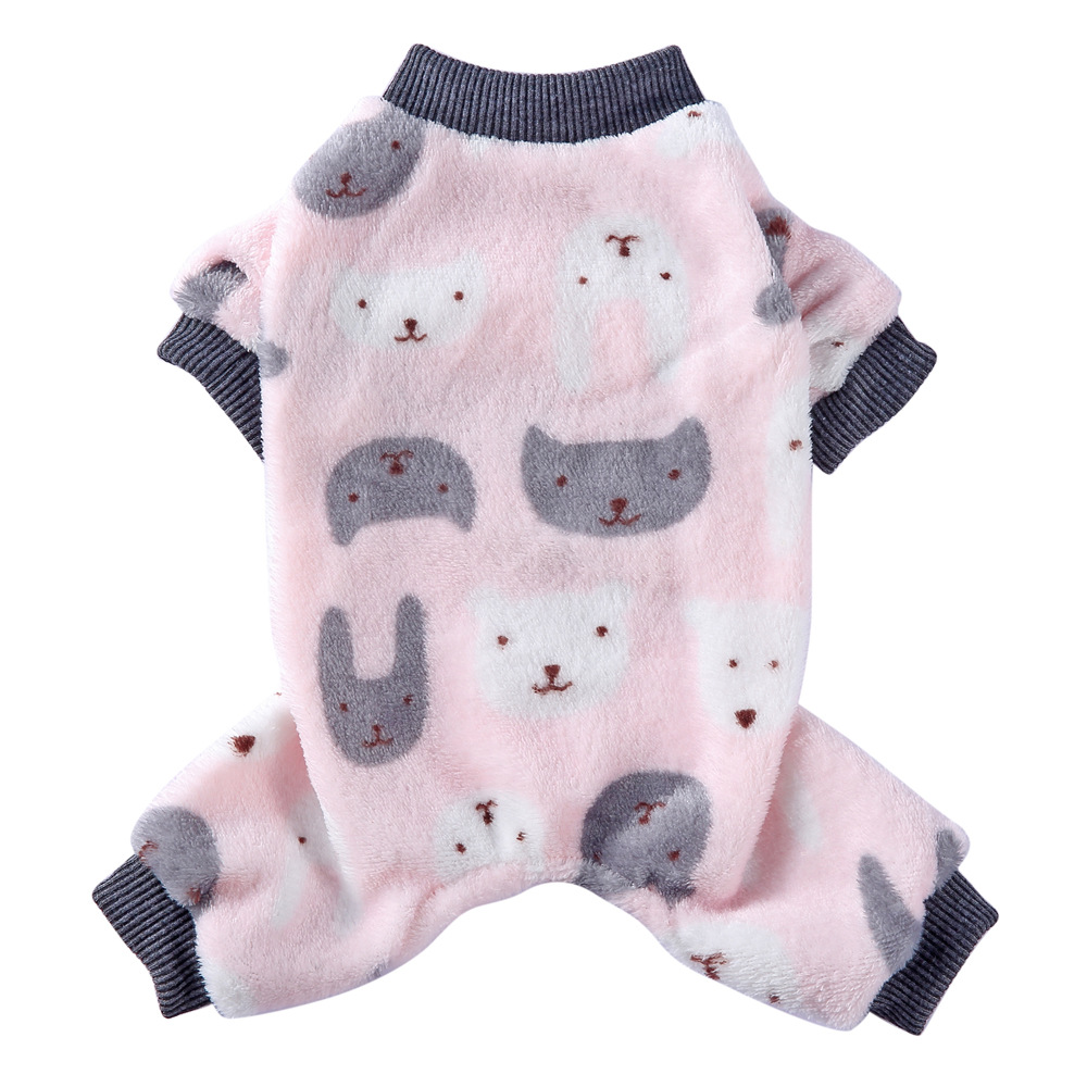 Suministros para mascotas transfronterizos ropa para perros homewear ropa para mascotas pijamas felpa ropa para mascotas ropa de otoño ropa para perros Pijamas image 16