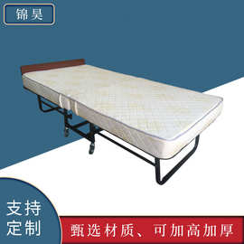 酒店折叠床单人双人床可移动宾馆加床便携式家庭保姆金属家用米