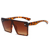 Retro big square sunglasses, trend glasses, European style