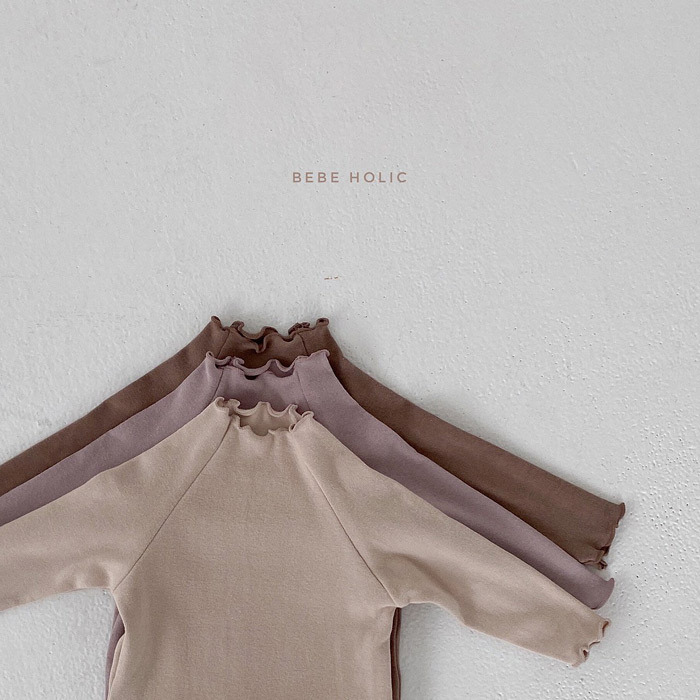 Ropa de los niños del estilo coreano Bebé Ropa de otoño infantil de manga larga Camiseta de los niños tocando la parte superior del bebé recién nacido