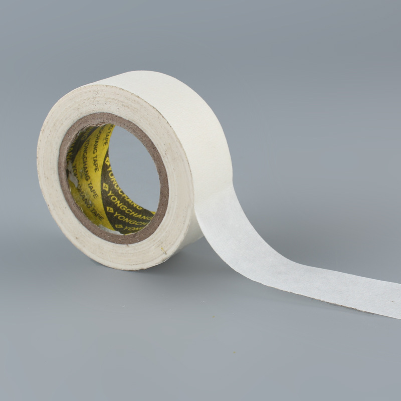 Cintas adhesivas de papel de estampado blanco adhesivos se pueden desgarrar a mano unilateral fuerte sin marcas de mano