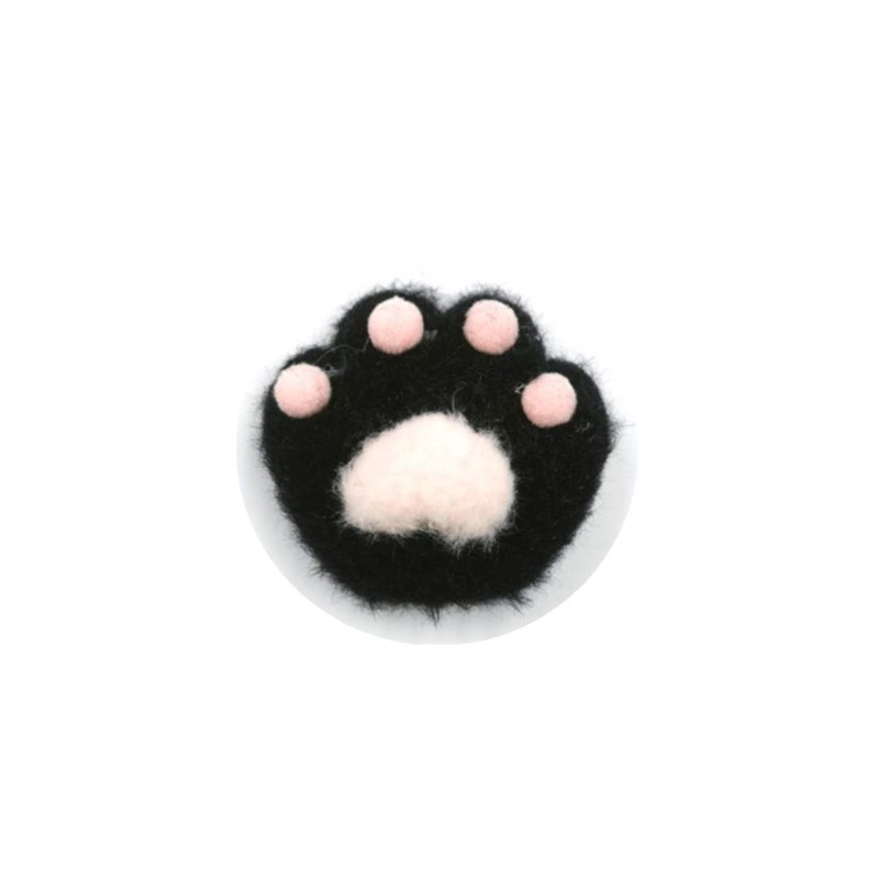 INS Cartoon lindo garra de gato de felpa accesorios de broche de cactus suave linda chica corazón bolsa decoraciones al por mayor