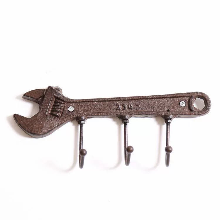 Creative home gift Loat style post -modern style cast iron hook hot selling