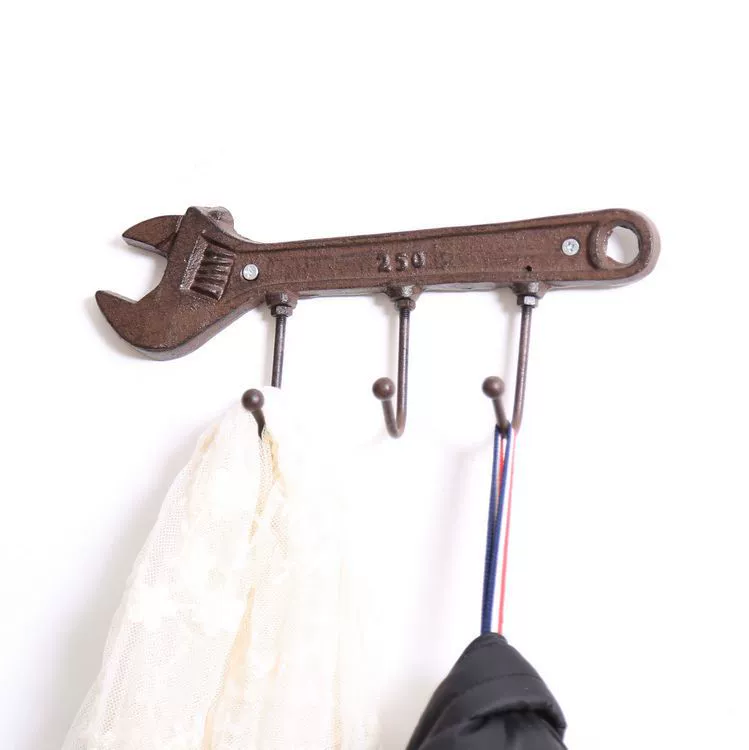 Creative home gift Loat style post -modern style cast iron hook hot selling