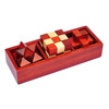 classical wooden  Puzzle Toys Kong Ming Lock Lubansuo intelligence Unlock Six-way Jupiter Shenlongbaiwei Rosewood