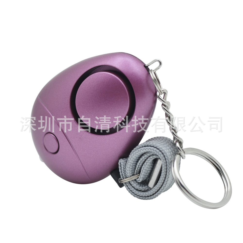 Alarma Personal Antirrobo de Autodefensa 130 dB Con Luz LED para Mujeres