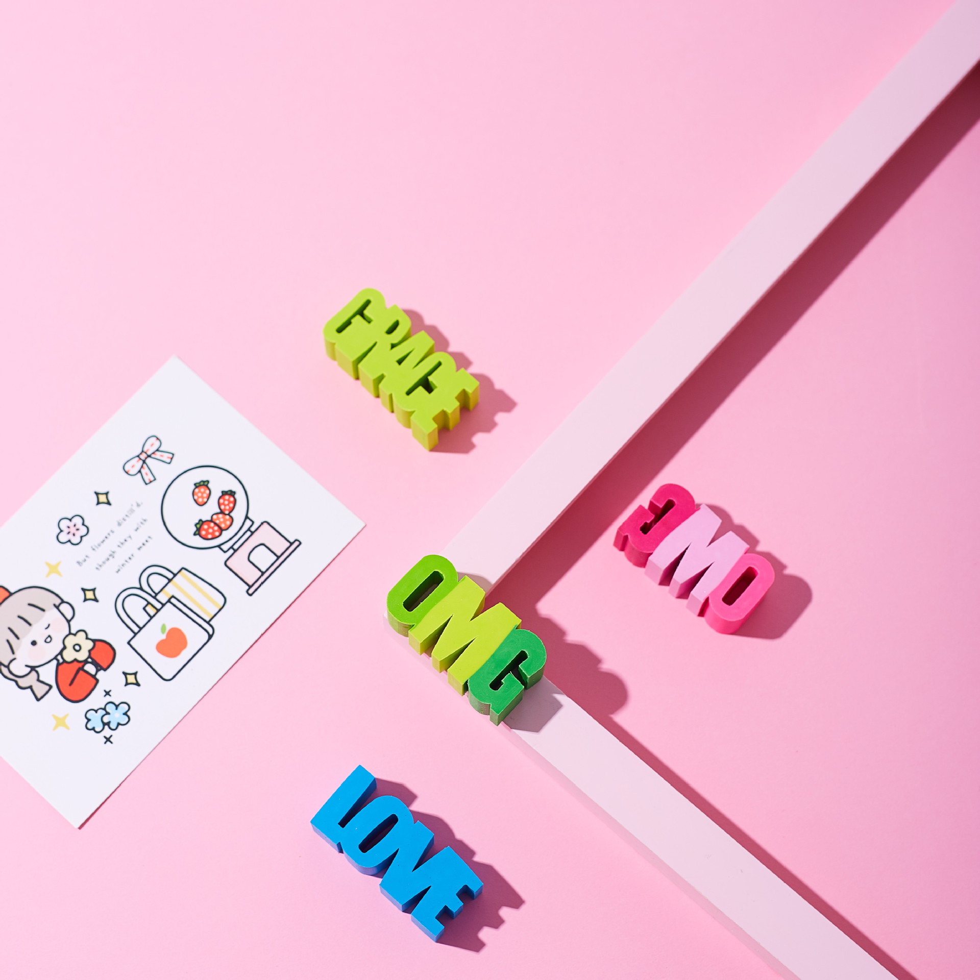 Puzzles letras de forma borracha ecológica productos de aprendizaje premios fabricantes al por mayor