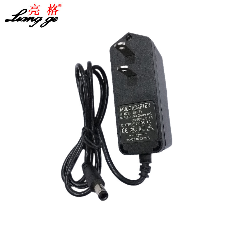 6V1A power adapter sphygmomanometer blood glucose meter breast pump sewing machine charger 0.5A DC ACDC power supply