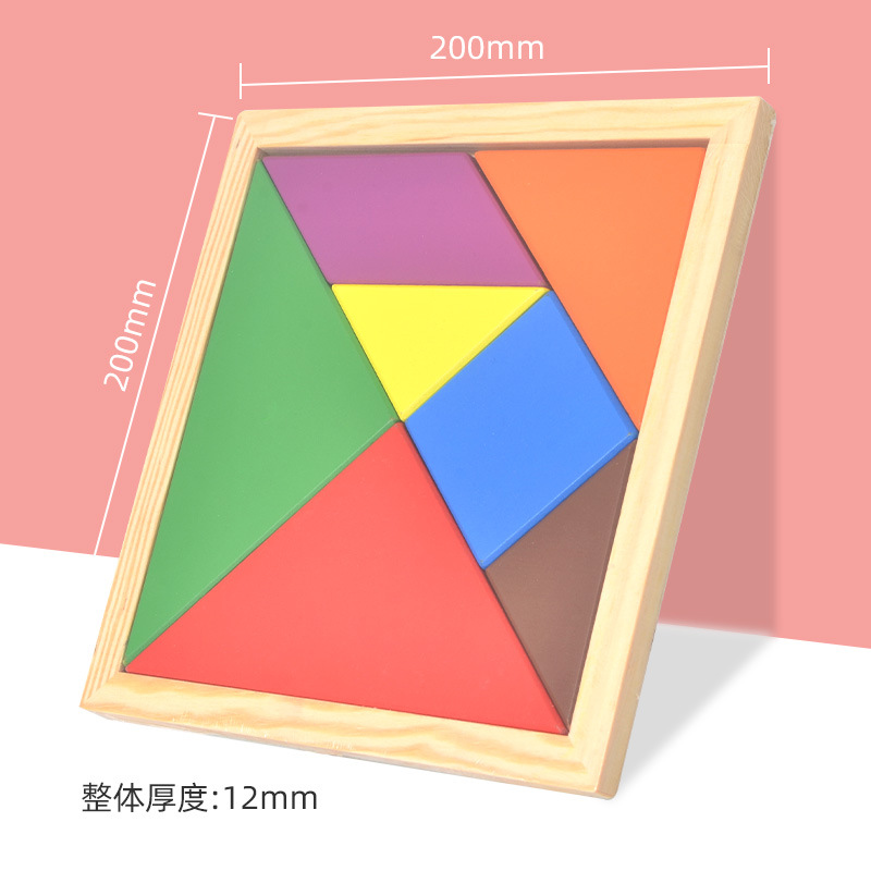 Rompecabezas ruso Rosa bebé Rosa transfronterizo rompecabezas tridimensional juguetes magnéticos al por mayor bloques de construcción de madera