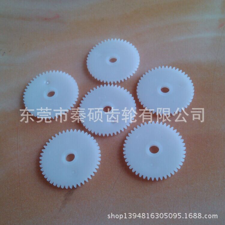 供应仪表齿轮 0.4模数塑料y齿轮 齿厚1.0毫米 精密塑胶齿轮厂家