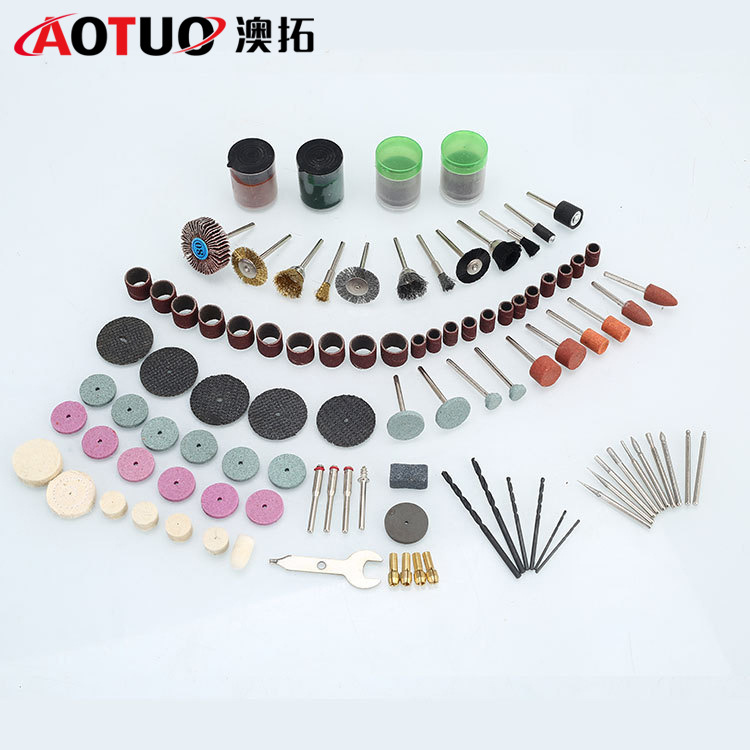 161PC en el paquete de accesorios de molienda eléctrica actualización 147 piezas de molienda de corte de perforación de accesorios de molienda eléctrica