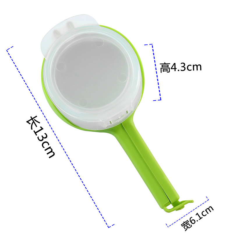 A2943 clip de sellado de preservación de alimentos clip de sellado de té a prueba de humedad descarga boca clip de bolsa de plástico