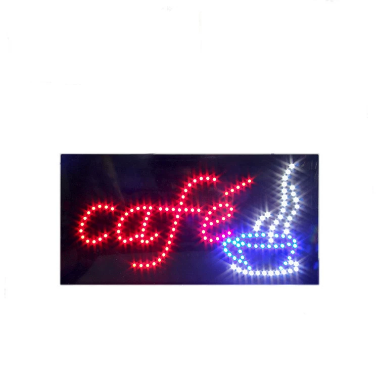LED световой бокс электронный светодиодный бокс световая подпись готовая продукция флэш-бокс кофейня бизнес в бизнес