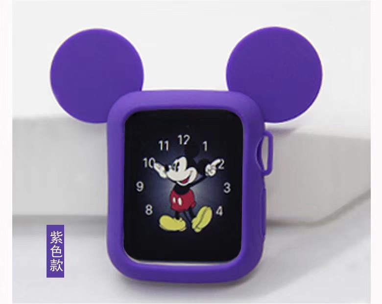 Funda protectora de reloj inteligente aplicable Apple watch Funda protectora de dibujos animados de Mickey iwatch9 para uso general