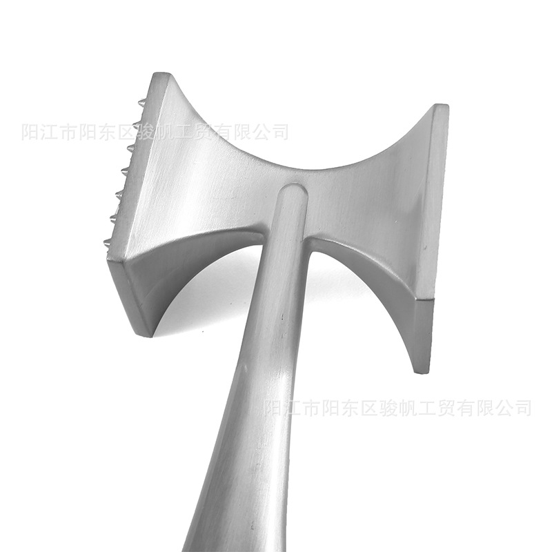 Aleación de aluminio carne martillo sólido filete tendón interruptor de la cocina del hogar de doble cara carne martillo filete herramienta de una sola pieza entrega