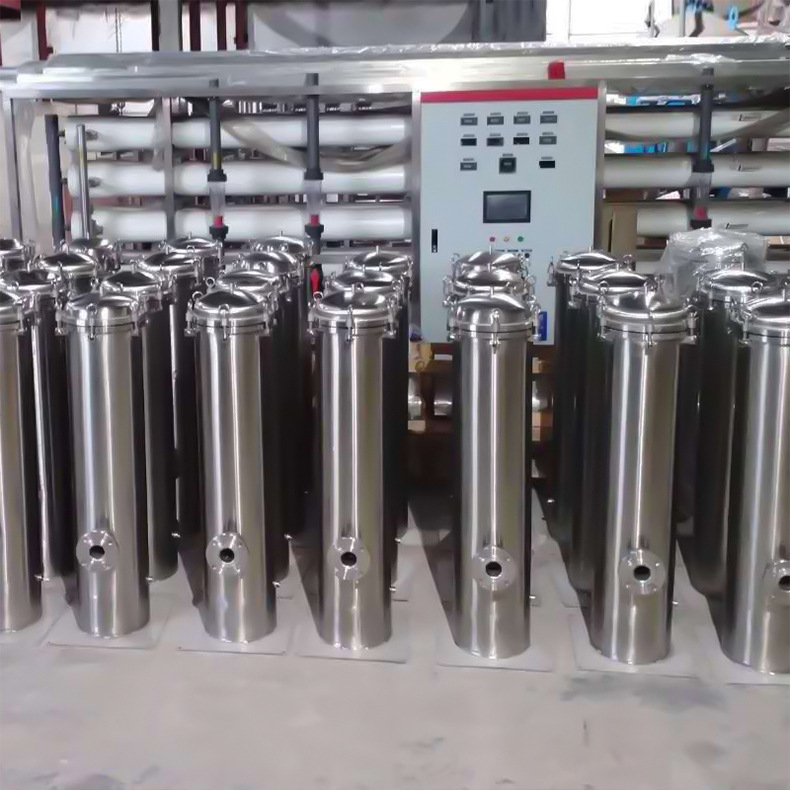 源头厂家不锈钢精密保安过滤器家用小型过滤器20寸3芯7芯10芯现货