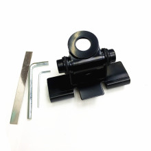 车载台夹边天线卡边RB-400黑色万向通用夹边车载对讲机配件