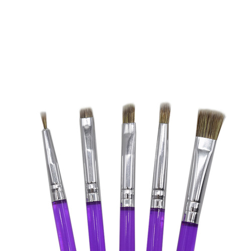 Fondant Brush Gold Chalk Cake Brush Purple Embroidery Pen Coloring Brush Painting Tools Painting Stroke Pen Baking