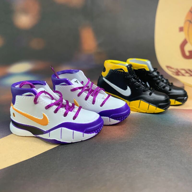 Aj Shell Toe James Curry Bone Shoes Van Pair of Bare Shoes Foreign Trade Jordan 3D Stereo Ball Keychain